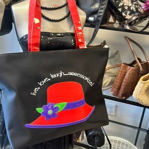 Red Hat Party Handbag